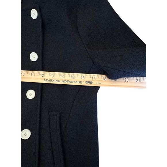 NWT J.Crew Black Double Breasted Wool Blazer Jacket Women's Size Small Classic - Picture 13 of 14